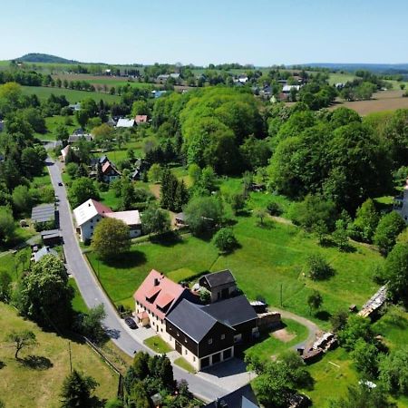 Ferienwohnung Aus-Zeit Auf Dem Lande Bad Gottleuba エクステリア 写真