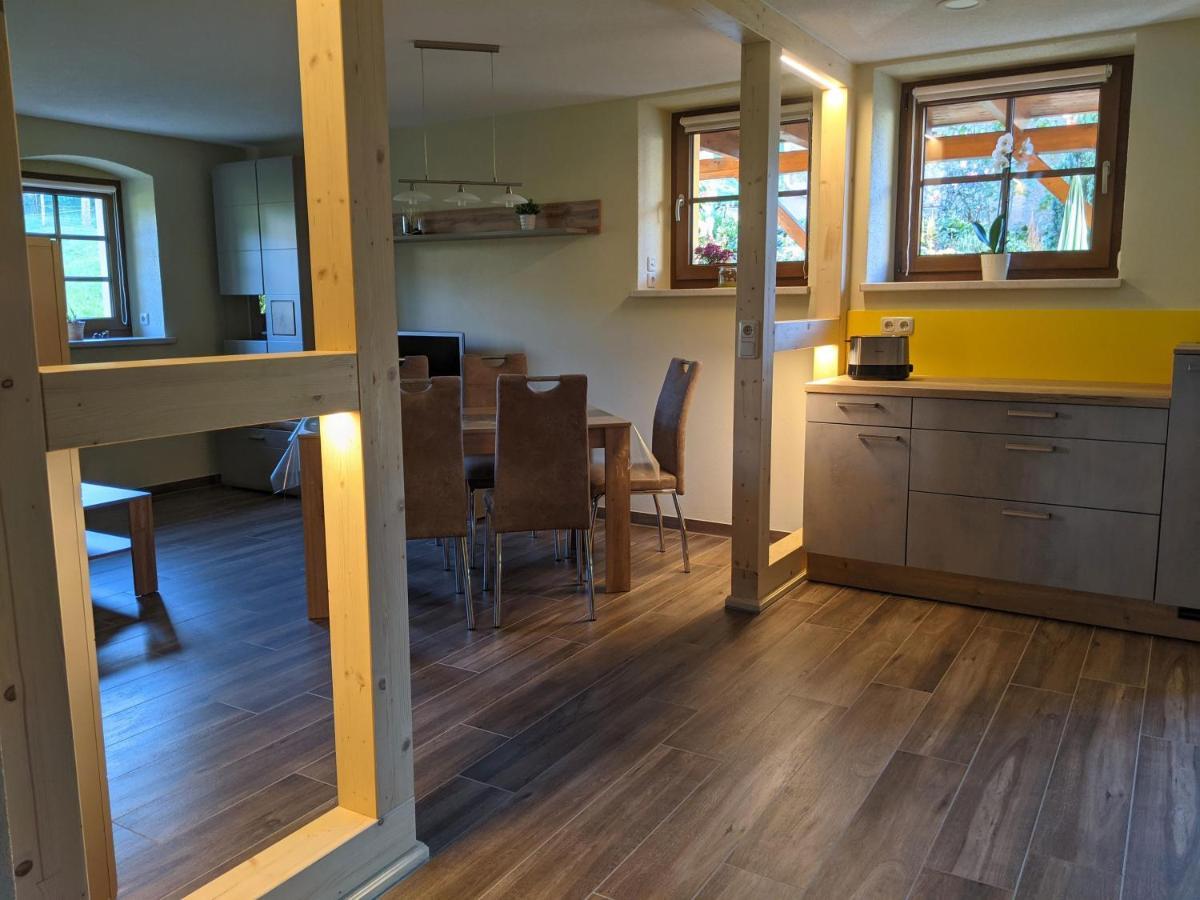 Ferienwohnung Aus-Zeit Auf Dem Lande Bad Gottleuba エクステリア 写真