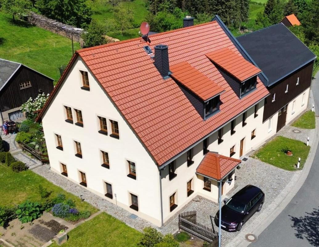 Ferienwohnung Aus-Zeit Auf Dem Lande Bad Gottleuba エクステリア 写真