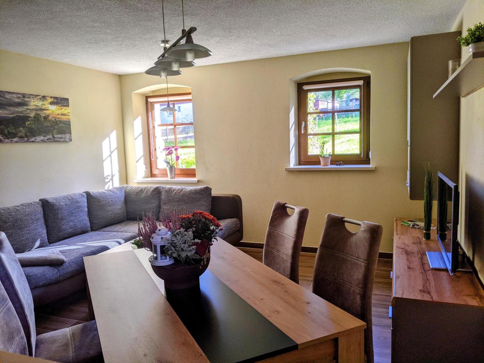 Ferienwohnung Aus-Zeit Auf Dem Lande Bad Gottleuba エクステリア 写真