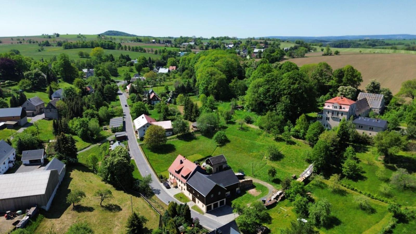 Ferienwohnung Aus-Zeit Auf Dem Lande Bad Gottleuba エクステリア 写真